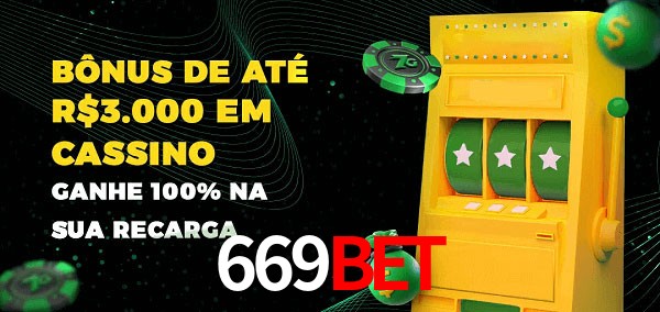 669Bet melhor bônus de depósito